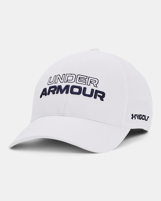 Men's UA Jordan Spieth Golf Hat, White, pdpMainDesktop image number 0